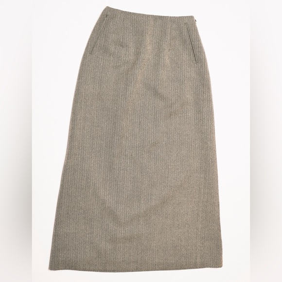Harve Benard Sport Wool Maxi Skirt with pockets Size 4 - Picture 1 of 6